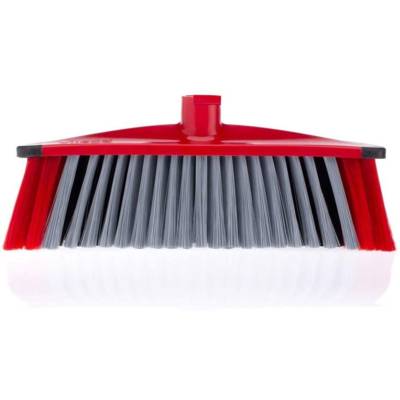 Tête de Balai Intérieur 3 fibres noir gris rouge coin antichoc sans manche