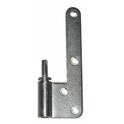 Paumelle mâle HB130 - Réglable - Droite - en L - M-789101 - Maxoutil