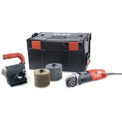 Polisseuse excentrique Brosseuse TRINOXFLEX BBE 14-3 110 Set FLEX - en coffret - 461504