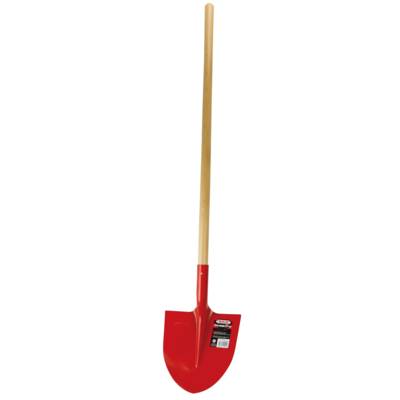 Pelle ronde en acier avec manche bois 110cm - Gedimat - MOB