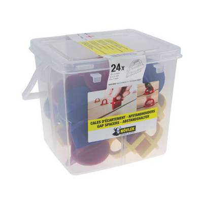 Espaceur de lames mix 3 tailles - boîte de 24 pièces - Gedimat - NÖVLEK