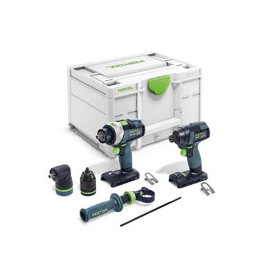 Set de vissage sans fil ID 18 BASIC-SET TPC 18/4 - FESTOOL - systainer - 578833