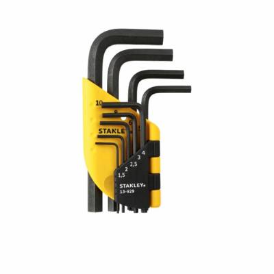 Clé male courte gamme pro - etui de 9pieces - 1-13-929 - Maxoutil