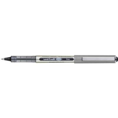 Stylo Roller Encre Liquide Recyclé UB157E Pointe Moyenne Noir