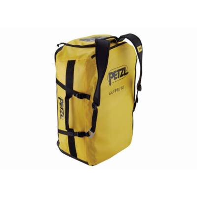 Sac de transport PETZL Duffel 85 litres - Jaune/noir - S045AA01 - Maxoutil