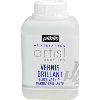 Vernis Brillant Transparent, 500 ml - PÉBÉO