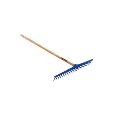 Râteau à gazon plastique 20 dents sans manche larg.620mm - Gedimat - REVEX