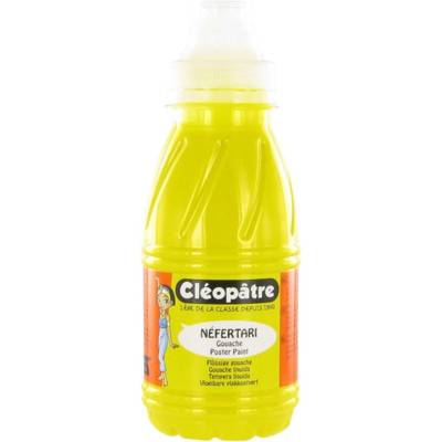 Gouache Néfertari Jaune Primaire 250 ml - CLÉOPÂTRE