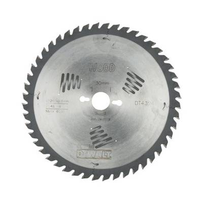 Lame scie stationnaire DT4324 Ø260 DEWALT pour tous usages - alésage 30 - 48 dents positif - DT4324
