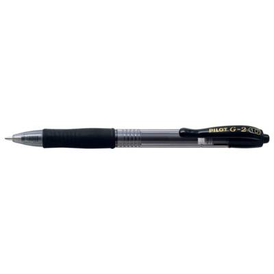 Stylo roller à encre gel G-2 pointe large 1mm noir - Pilot