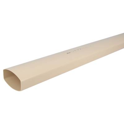 Tube de descente extrudé PVC ovation sable - Gedimat - NICOLL