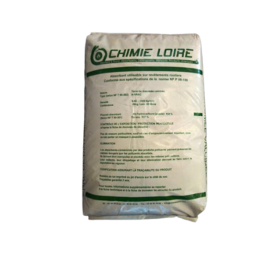 Absorbant diatomée – Sac 20kg – Chimie Loire