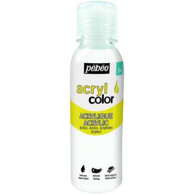 Flacon 150ml Peinture ACRYLcolor Blanc