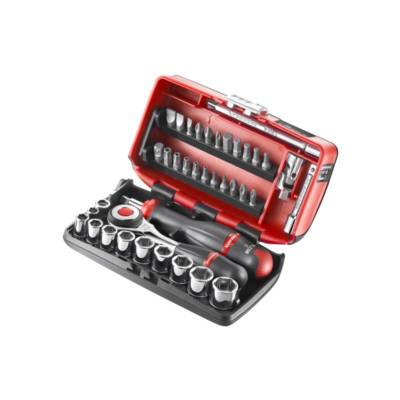Coffret douilles 1/4" 6 pans nano FACOM - RL.360NANO-U1