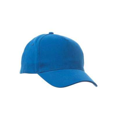 Casquette unisexe 5 panneaux DENVER - Taille unique - Bleu roi - PAYPER - PAY13694