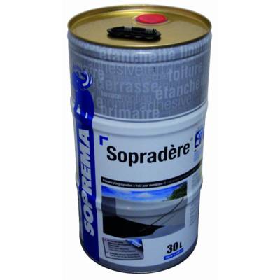 Enduit d'impregnation Sopradere SOPREMA - bidon de 30L - 30931 - Maxoutil