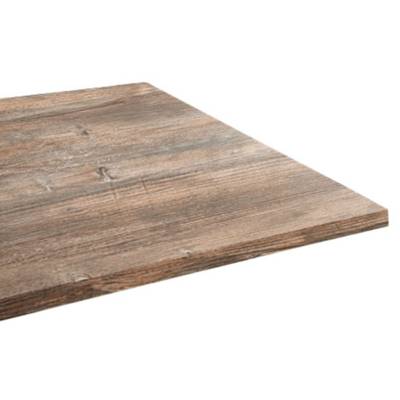 Plateau de table carré Chene Saman - RestooTab