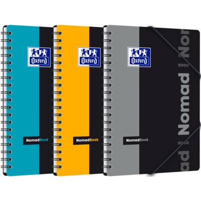 Cahier NomadBook B5 160 p 90g Grands Carreaux coloris aléatoire