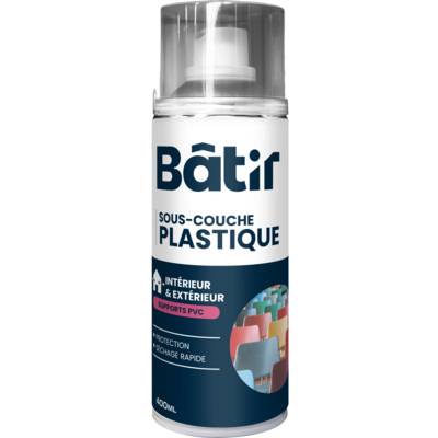 Peinture technique aérosol sous couche pvc - bombe de 400ml - Gedimat - RECA
