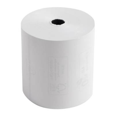 Bobine pour tickets de caisse 80x72mm - 76m - 1 pli thermique 48g/m2 - EXACOMPTA