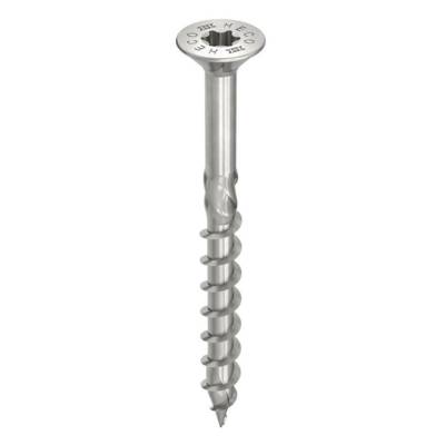 Vis HECO-Topix-Plus Inox - Ø4,5x40mm - Tête Fraisée à poches de fraisage - Filetage Partiel - T20 - Boite de 200 - 61699 - HECO - Schrauben