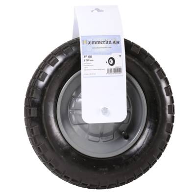 Roue STANDARD PF 150 pour brouette - D380mm - Gedimat - HAEMMERLIN