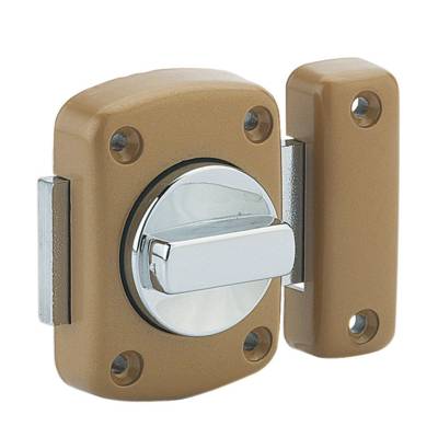 Verrou automatique alouette époxy bronze - 50 mm - Gedimat - THIRARD