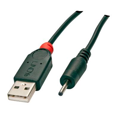 Câble adaptateur USB vers prise DC  0,7 / 2,5mm, 1.5m