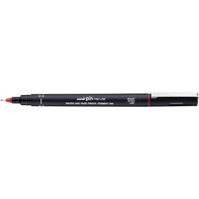 Feutre technique PIN 03200 B, rouge - UNI-BALL