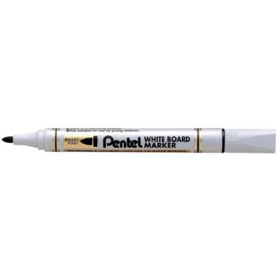 Marqueur pour tableau blanc MW85, pointe ogive, Noir - PENTEL