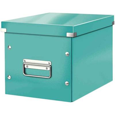 Boîte de rangement Click & Store WOW Cube L, bleu