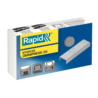 Agrafes Omnipress 30 feuilles 1000 agrafes