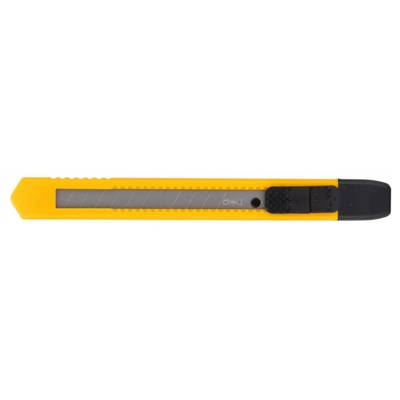 Cutter Slim 13 lames 9mm ESSSENTIAL 12,5cm Noir Jaune