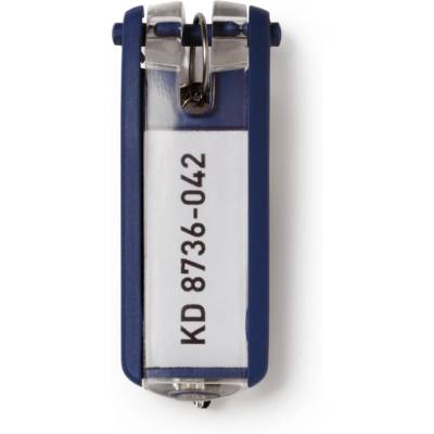 Porte-clés KEY CLIP Bleu en Lot de 6