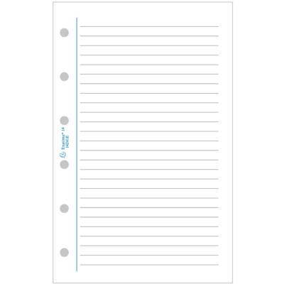 Recharge accessoire Exatime 14 travers blanc 32 feuillets 126x81 mm