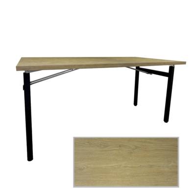Table pliable Tambu 160x80cm chêne dolomite - intérieur - RestooTab