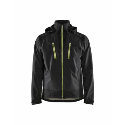 Veste softshell BLAKLADER Déperlante T.4XL - NOIR/JAUNE FLUO - 474925139933-4XL - BLAKLADER WORKWEAR