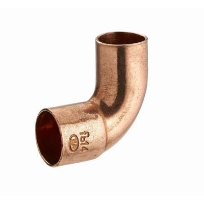 Coude cuivre à souder 90° petit rayon mâle femelle égal NOYON & THIEBAULT - Ø 16 mm - 941-16L1