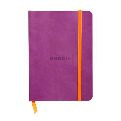 Carnet souple 10,5x14,8cm ligné violet