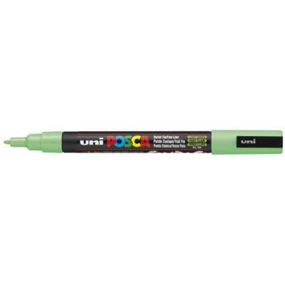 Marqueur pointe conique fine pc3m 0,9 - 1,3mm vert clair - POSCA