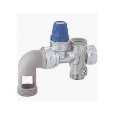 Groupe de sécurité coudé anticalcaire - Gedimat