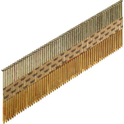 Pack de clous en bande lisses HC 3.1 X 90 mm avec 2 cartouches de gaz - SENCO - HC59APBKR-FC - Maxoutil