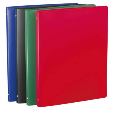 Classeur 4 anneaux souple Yeka A4 couleur aléatoire