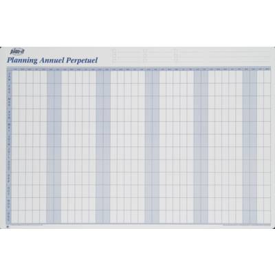 Planning annuel perpétuel souple