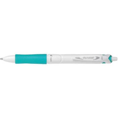 Stylo bille rétractable Grip ACROBALL PURE WHITE 1.0 Trait 0,4 mm Turquoise