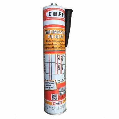 Mastic polyurethane en cartouche 300ML PU403 noir/25 - EMFI - 74171DE002