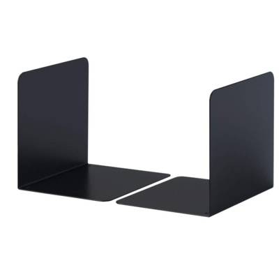 Paire de Serre-livres S Acier 123 x 123 x 130 mm Noir - DURABLE