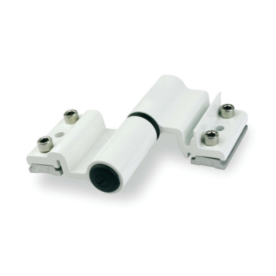 Paumelle à clamer 5504AI FAPIM pour porte lourde - Blanc 9010 - 5524A_32