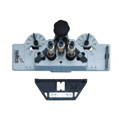 Gabarit de perçage pour charniere DrillJig - HETTICH - Foret Ø35 mm / 2 x Ø 10 mm - 20165 - Maxoutil