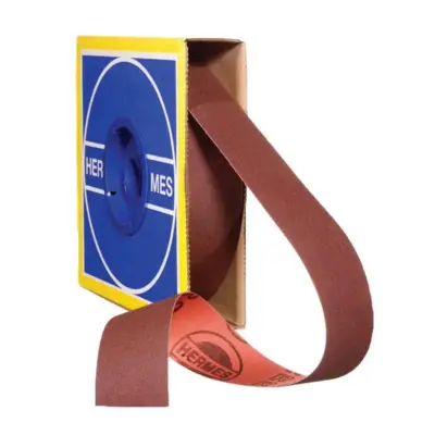 Rouleau abrasif 38 mm x 25 m G150 RB 346 J-Flex - HERMES - 6026056 - HERMES ABRASIFS SA